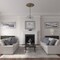 Ekena Millwork Jackson Ceiling Medallion (Fits Canopies up to 13 1/2"), 32 3/4"OD x 2 1/2"P, Warm Silver CM32JAWSS - alternate 4